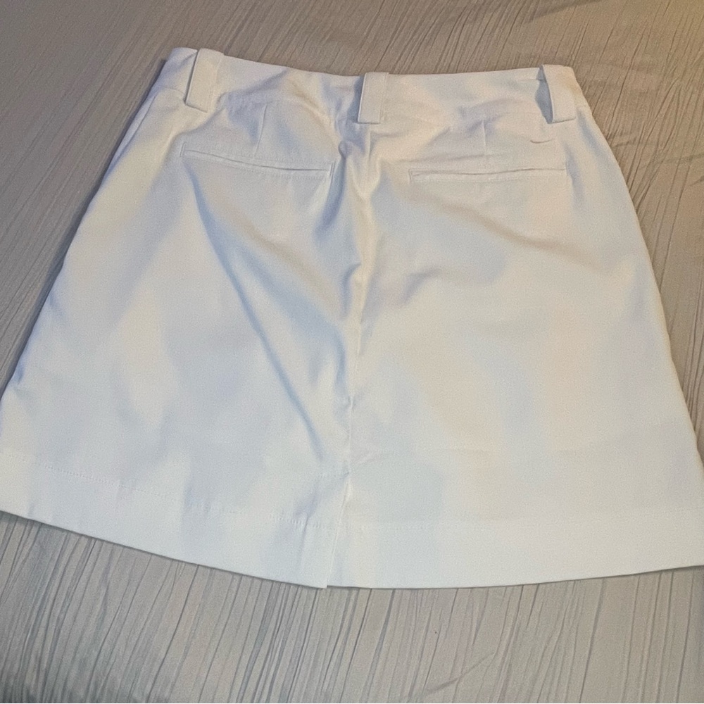 Nike white gold skort dri‎ fit performance size 4 - Picture 5 of 11